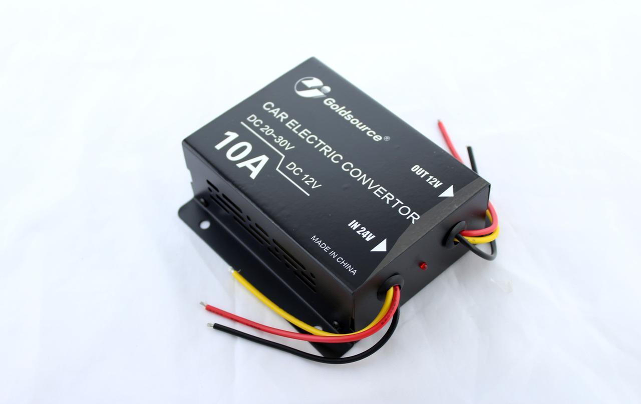 Преобразователь DC/DC 24v-12v 10A преобразователь электричества, инвертор напряжения PR3