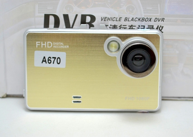 Видеорегистратор автомобильный HD DVR 670 Full HD PR4