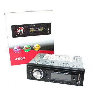 Автомагнитола Pioneer МР3 А-503 с радиатором, магнитола автомобильная PR4