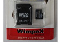 Карта Флэш-Памяти WIMPEX microSD 16GB PR3
