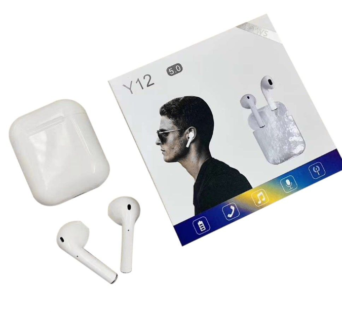 Беспроводные Bluetooth наушники блютуз гарнитура Y-12 TWS