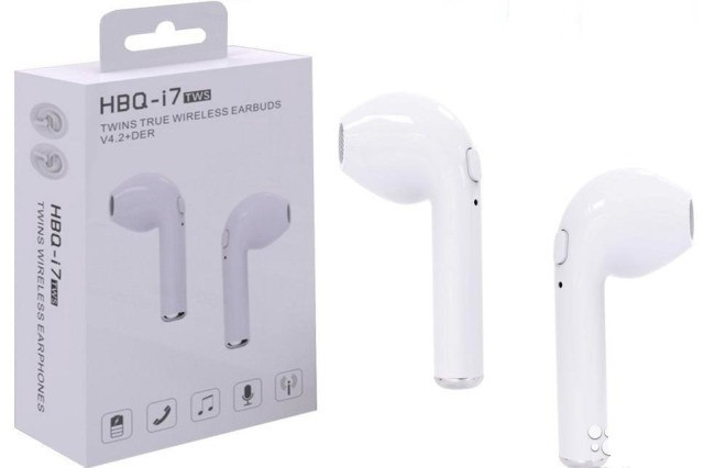 Bluetooth наушники i7S. Беспроводные наушники Блютуз гарнитура AirPods CG08