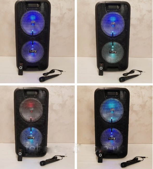 Автономная акустическая система ZPX AUDIO ZX7775 (BT+USB+SD+FM+MIC)
