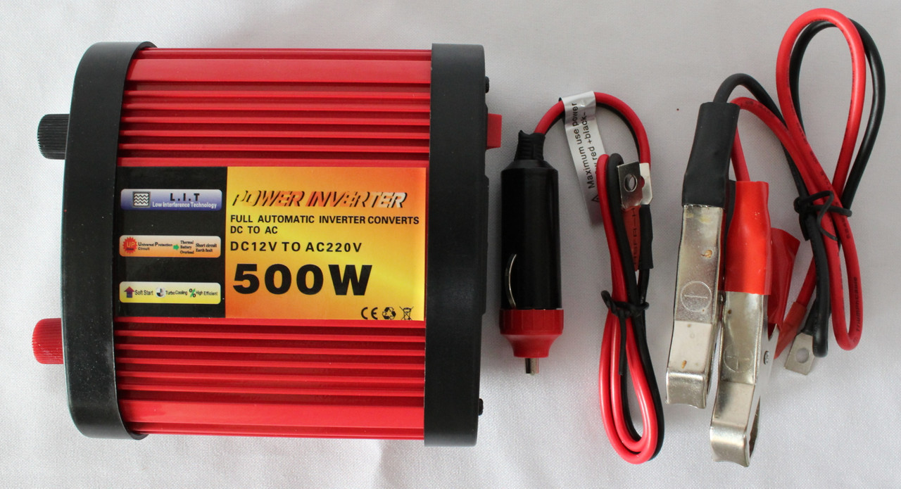 Преобразователь Power Inverter 500W (DC 12V to AC220V) PR5