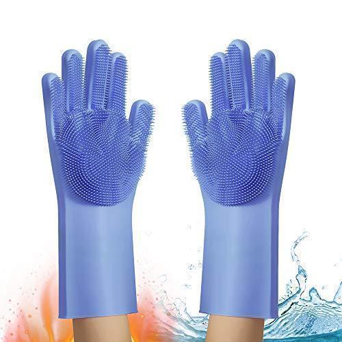 Силиконовые многофункциональные перчатки для мытья и чистки Magic Silicone Gloves PR3