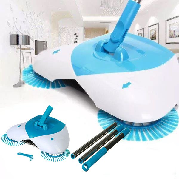 Швабра веник для уборки Hurricane Spin Broom Механическая щетка CG13 PR3