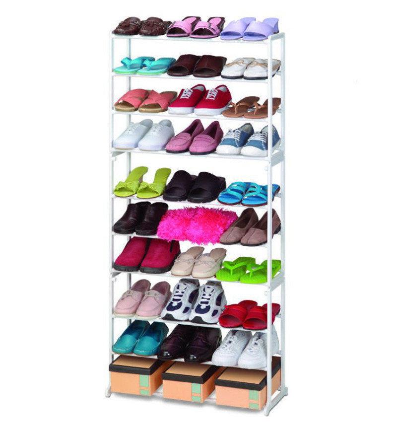 Полка для обуви Amazing Shoe Rack на 30 пар / Органайзер стойка обувная