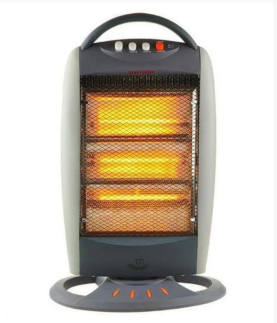 Обогреватель инфракрасный галогенный Heater CB-7744 Halogen Crownberg 1200 Вт