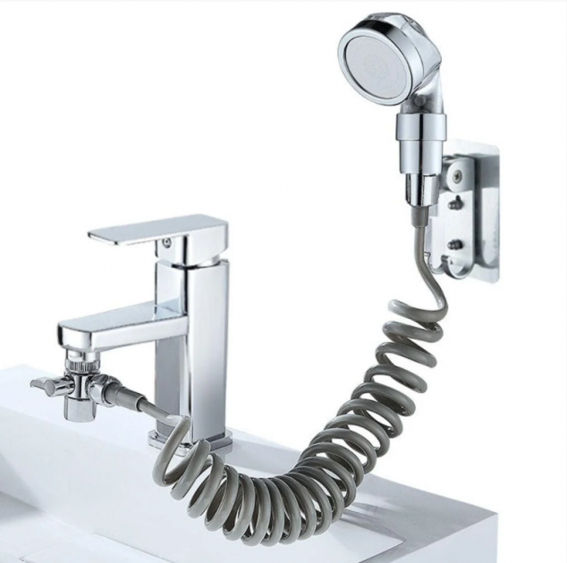Душевая система на умывальник Modified Faucet With external Shower