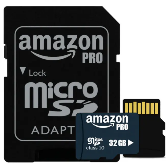 Карта пам9;яті Micro SDHC 32GB Amazon pro microSD Мікро СД картка з адаптером