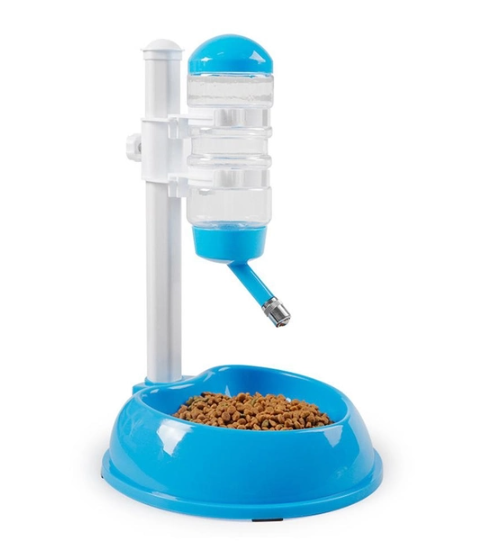Миска – напувалка Сухі Вуса Pet Feeder для домашніх тварин · Годівниця з автоматичною напувалкою для котів та собак