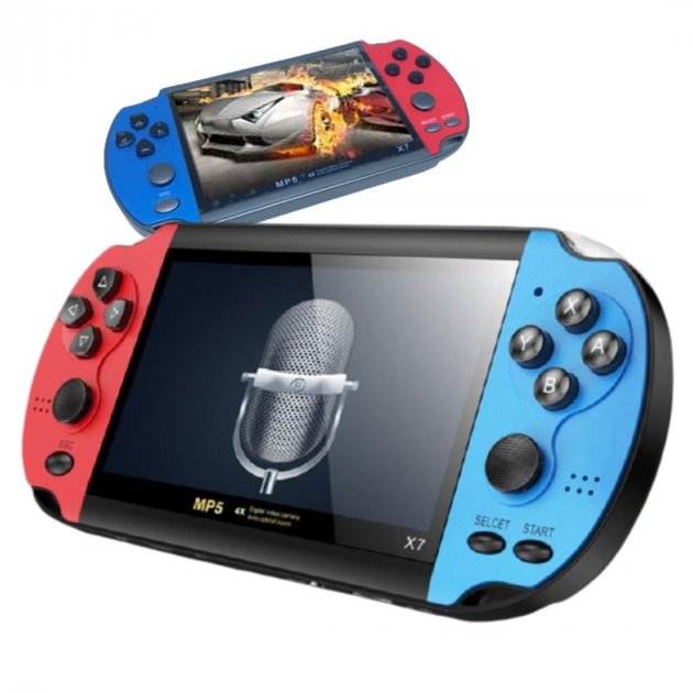 Ігрова приставка Портативна консоль із встановленими іграми 8gb 1000 ігор PSP X12 Plus