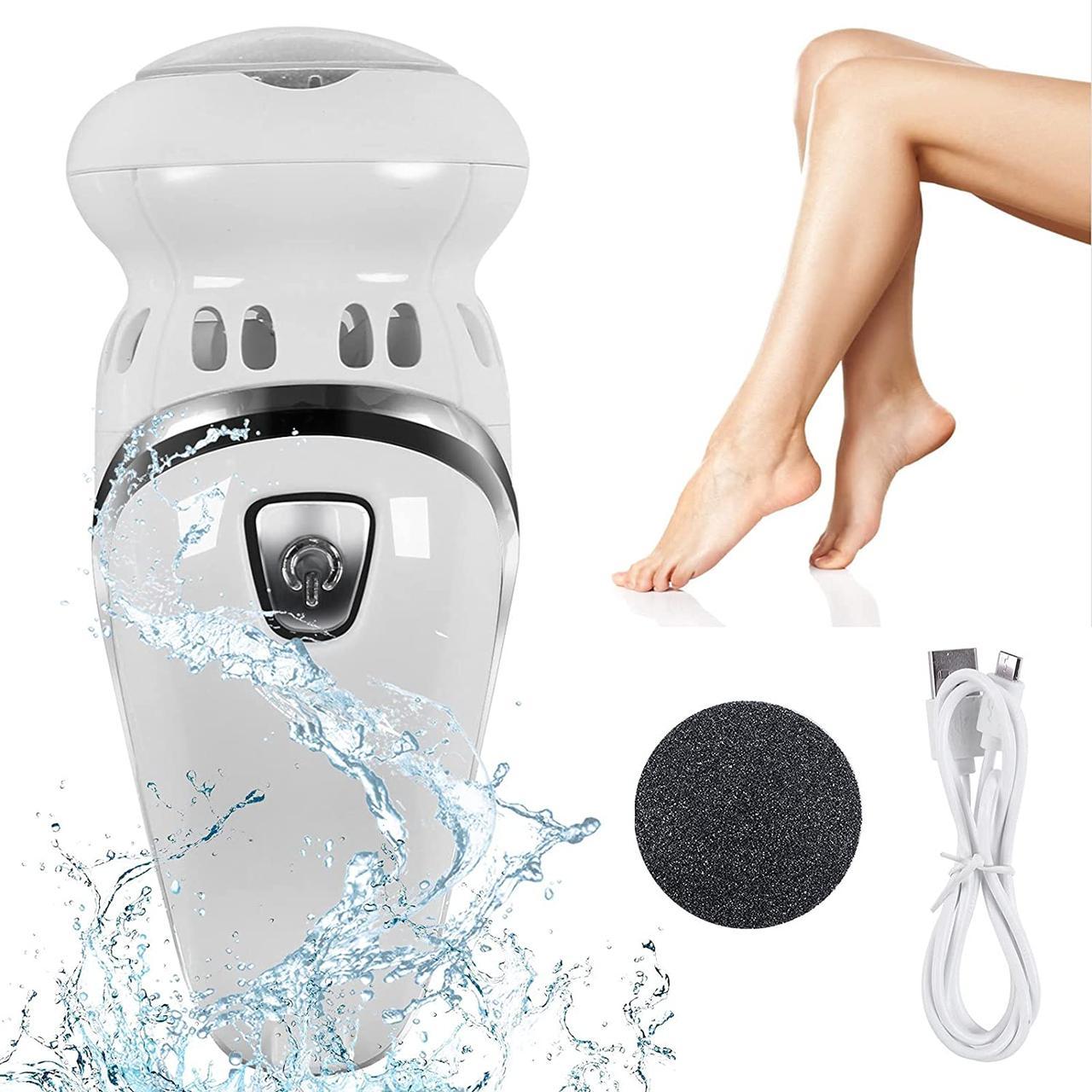 Електрична пемза для ніг Callus remover vacuum ∙ Набір для педикюру М9;які п9;яточки ∙ Бездротова електропилка для огрубілої шкіри стоп ∙ USB зарядка