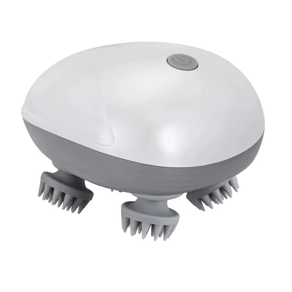 Бездротовий масажер для глибокого масажу голови Smart Scalp Massager · Масажна щітка для стимуляції кровообігу та росту волосся, підходить для тварин