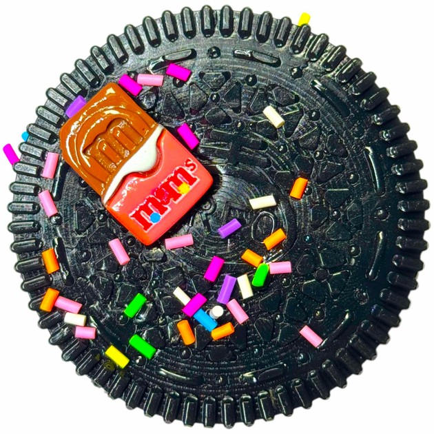 Антистрес іграшка Oreo Squish · Cквіш ОРЕО з присипкою та M&M9;s