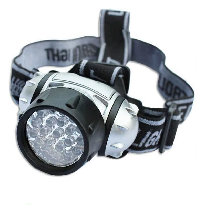 LED налобний ліхтар BL-098-23 з еластичною стрічкою для походів та кемпінгу • Налобний ліхтарик 23 LED HEADLIGHT BL-098-23