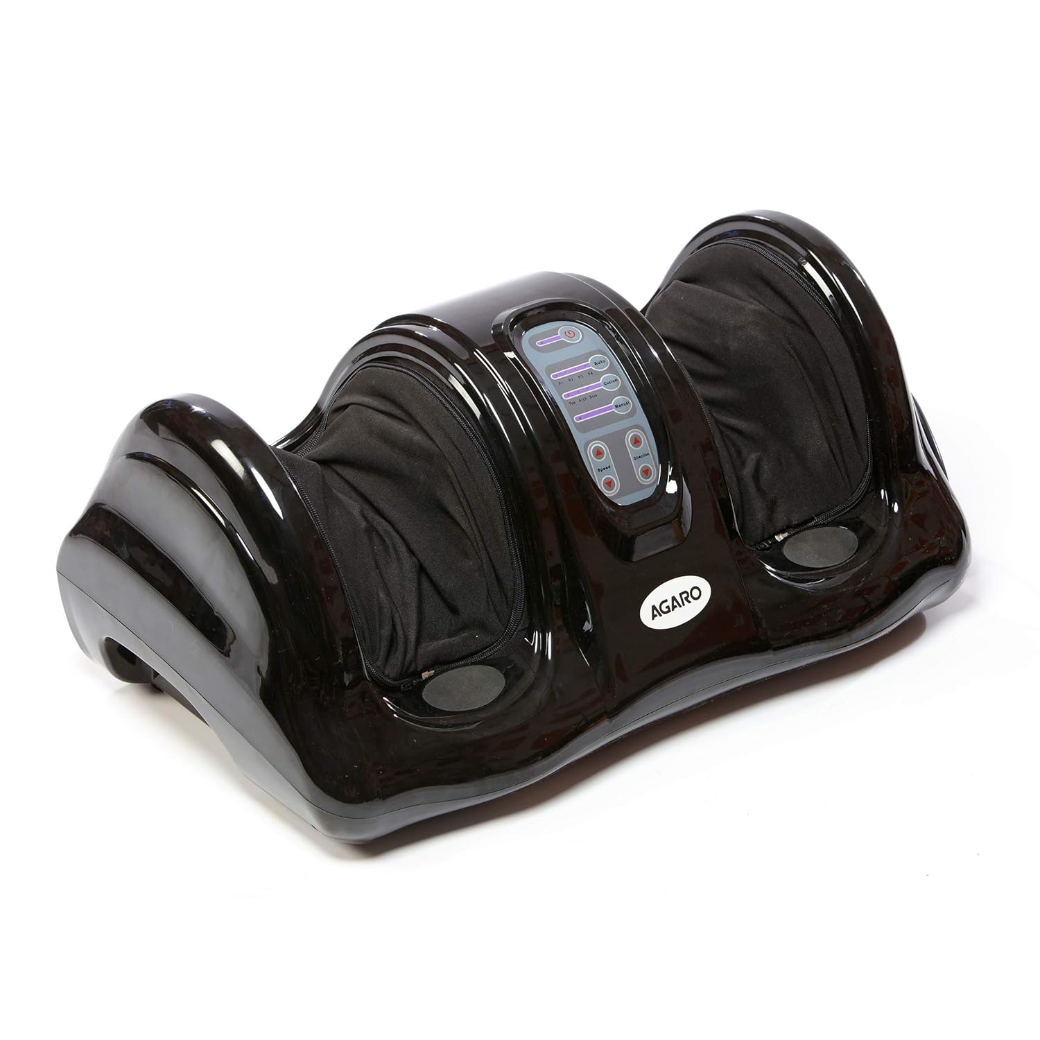 Універсальний електромасажер для ніг і стоп Shiatsu Foot Massager роликовий ∙ Електромасажер для стоп і литкових м’язів з пультом керування