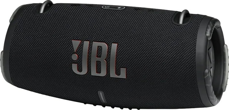Портативна колонка Xtreme 3 Black • Бездротова Bluetooth акустика з потужним звуком для дому, вулиці, відпочинку, подорожей і вечірок