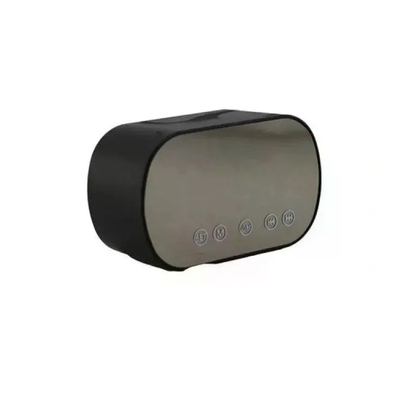 Bluetooth колонка з годинником S15 BT ∙ Портативна бездротова колонка з будильником, FM-радіо, LED-дисплеєм і підтримкою microSD