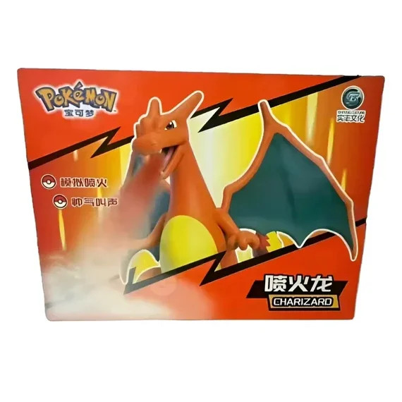Фігурка покемона Чарізард Pokemon Charizard з ефектом розпилення • Колекційна іграшка дракон Чарізард для дітей, фанатів аніме та подарунка