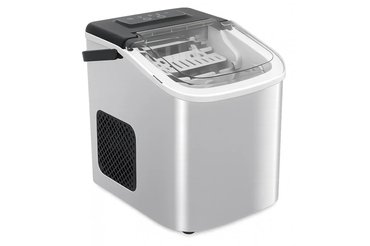 Льодогенератор minMAX MI-Z9S / ICE-2215 • Настільний апарат для приготування льоду для дому, бару, кафе та напоїв