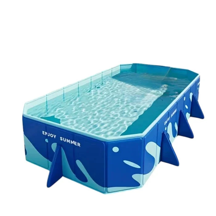 Портативний складний басейн Pool 318×183×50 см KAR107 • Просторий та зручний басейн для відкритого використання