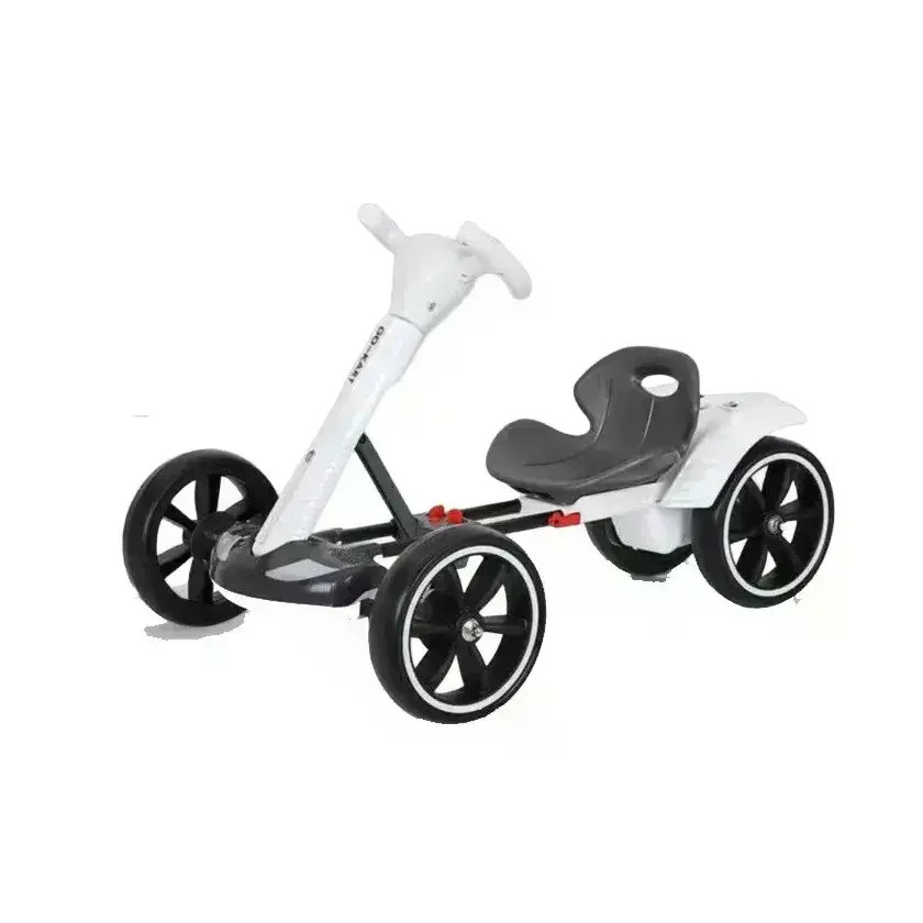 Дитячий електромобіль GO KART F1 з пультом і Bluetooth 390 Вт білий • Дитячий електрокарт GO KART F1 на акумуляторі з пультом керування