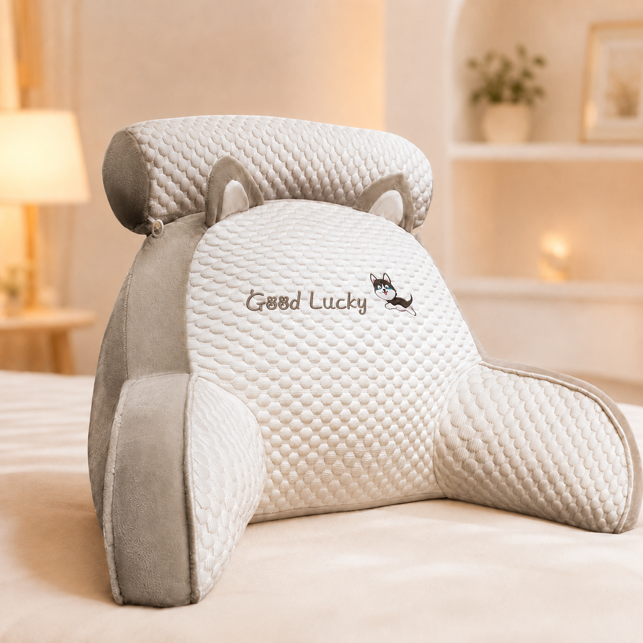 Подушка для дивана PILLOW-07 / М'яка подушка для читання / Ортопедична подушка під спину