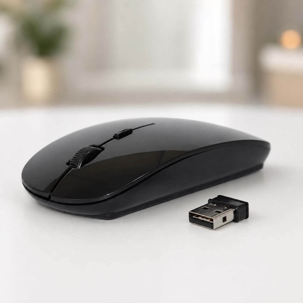 Мишка MOUSE G 132 (AR 4702) / Оптична миша для ноутбука та комп'ютера / Бездротова ультратонка мишка