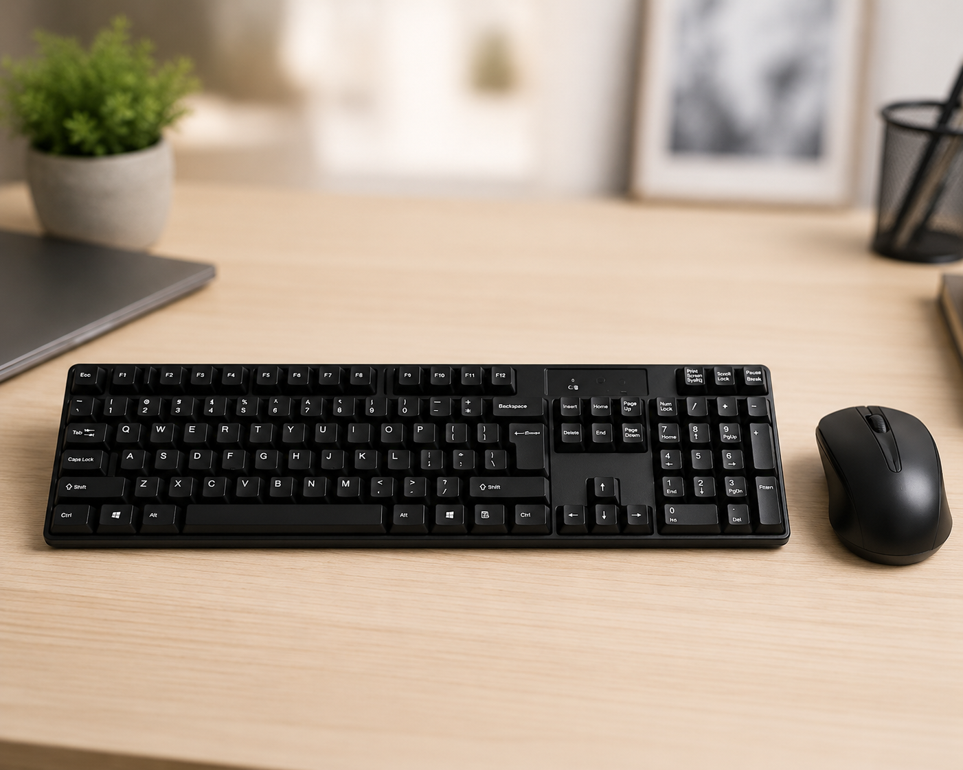 Клавіатура KEYBOARD + Мишка wireless TJ 808 / Комплект бездротової клавіатури та миші