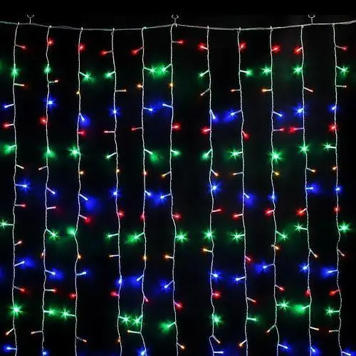 Гірлянда водоспад RD-7149 320-400 LED 3х3 м Мультиколірна