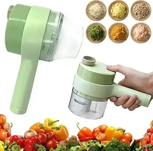 Багатофункціональний ручний електричний подрібнювач для овочів 4 в 1 Food Chopper Catling