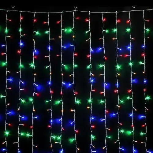 ОЧЕНКА! Гірлянда водоспад RD-7149 320-400 LED 3х3 м Мультиколірна (Плохе паковання 2606)