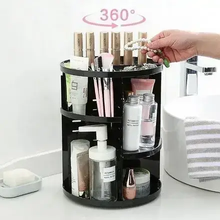 Пластиковий обертовий органайзер для косметики 360° AND LY-705