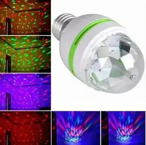 УЦЕНКА. Дисколампа LASER Rotating lamp, що обертається (Плохе паковання, тріщина на корпусі 2853)