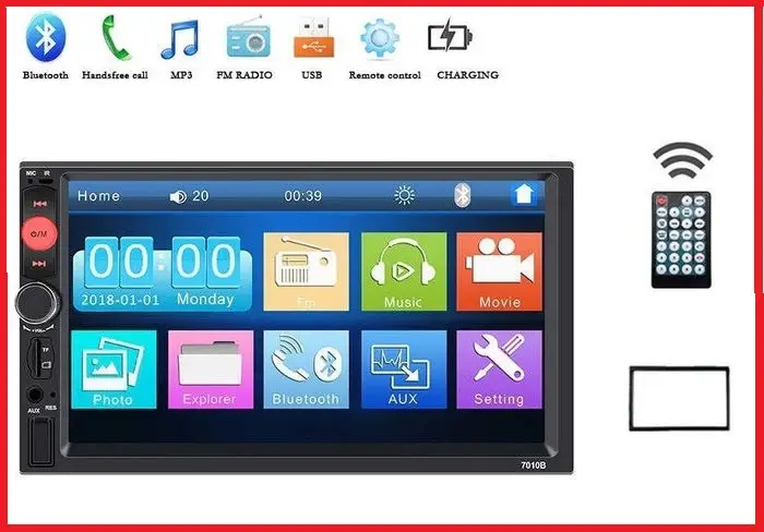 Автомагнітола 2DIN 7010 little + пульт (20)  ⁇  Автомагнітола Pioneer