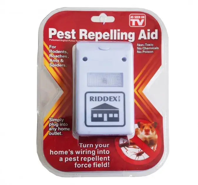 Ультразвуковий відлякувач шкідників PEST REPELLING AID 1818