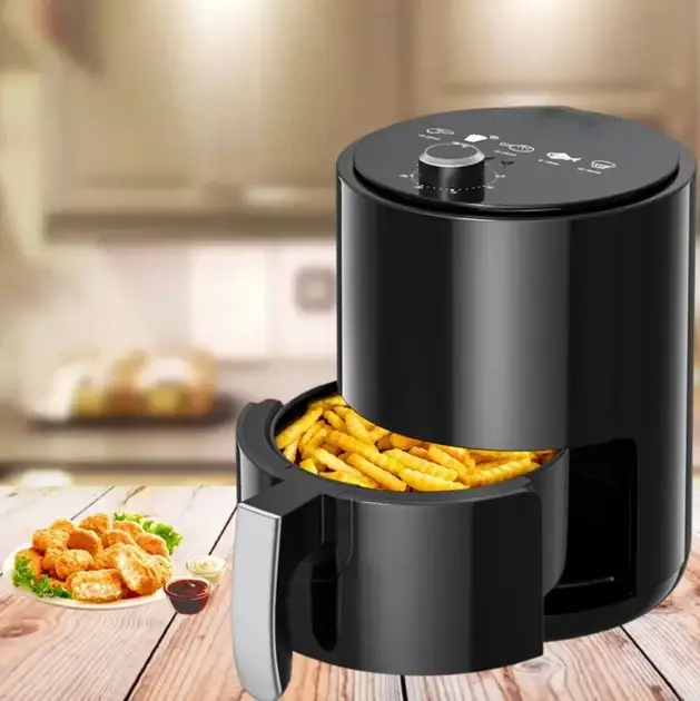 УЦІНКА! Електричний аерогриль Air Fryer BW-3011, 3.2 л, 1200 Вт (Плохе паковання 2390)