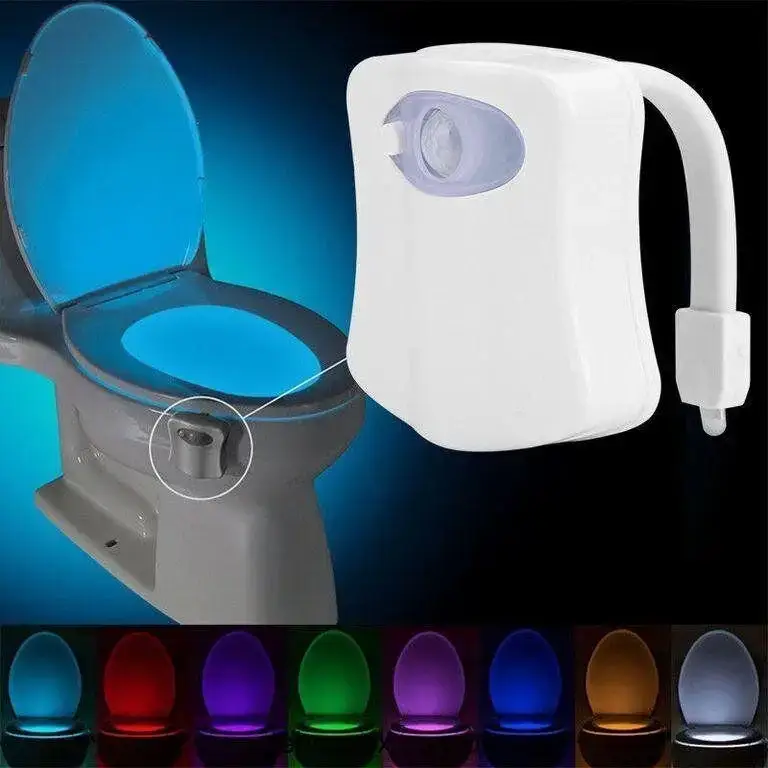 УЦІНКА! Підсвітка для унітаза з датчиком руху Light Bowl TV0002043 (Плохе паковання 2851)