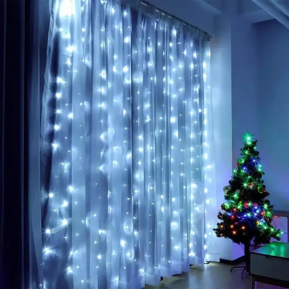 Гірлянда Водоспад Xmas 3Mх2M 360LED W-3 12PCS 360 лампочок