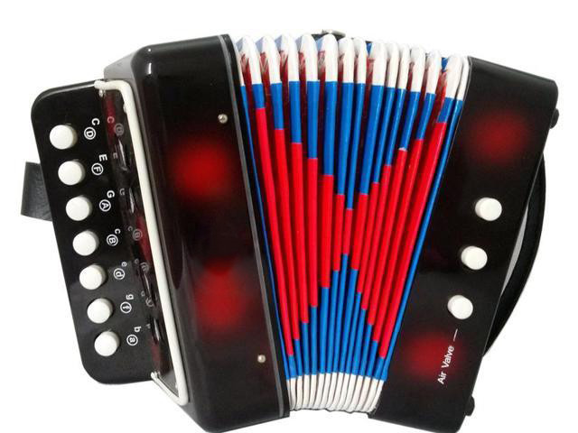 Гармошка іграшкова 6429 4 види  Чорний