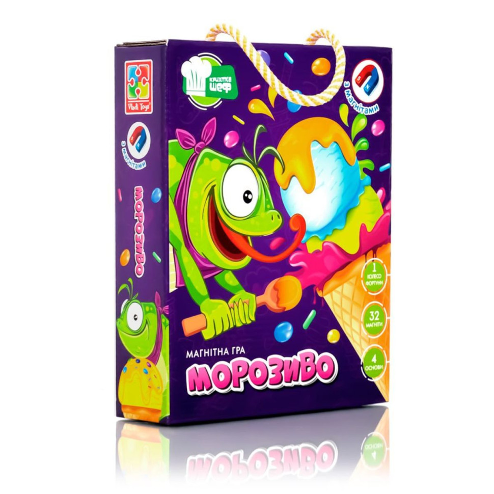Дитяча магнітна гра "Морозиво" VT2310-05 укр. мовою