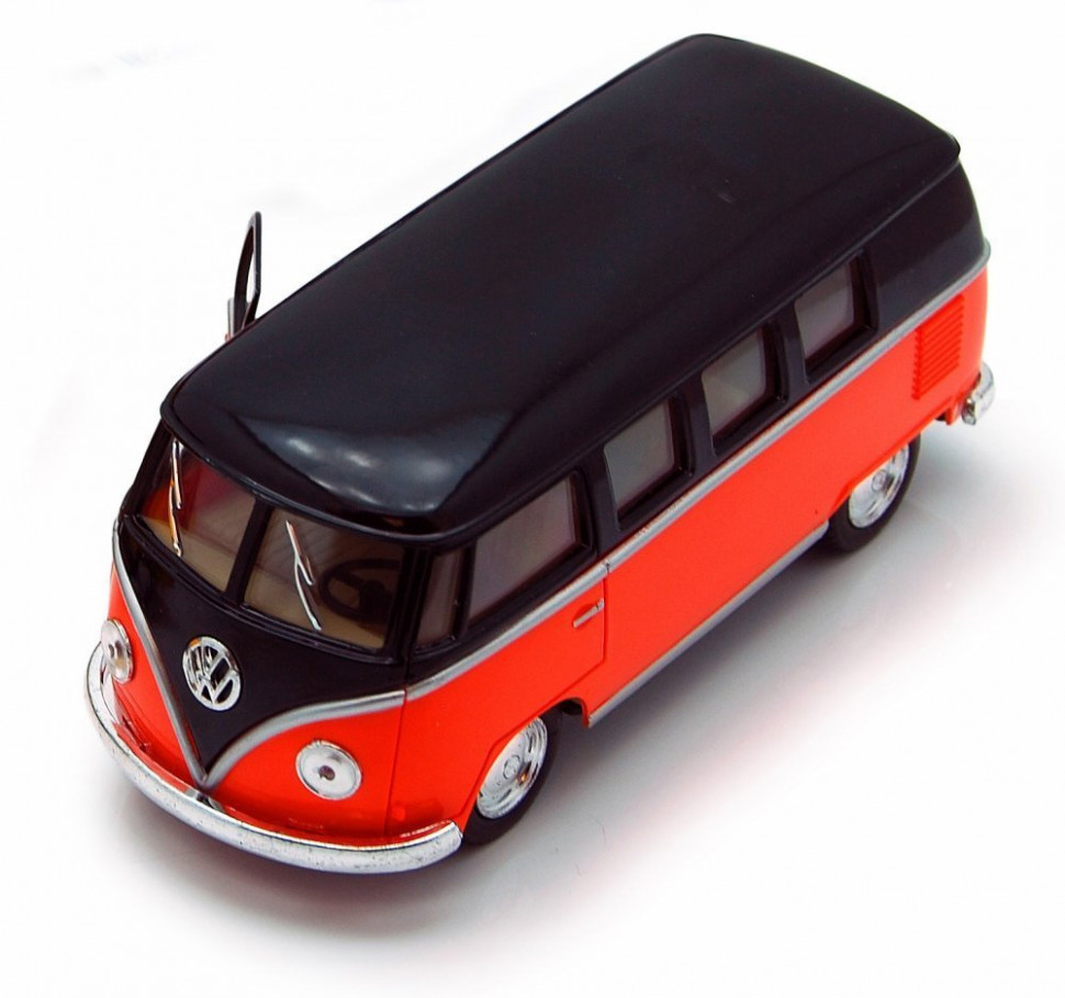 Модель автобус KT5376W Volkswagen T2 BUS  Червоний