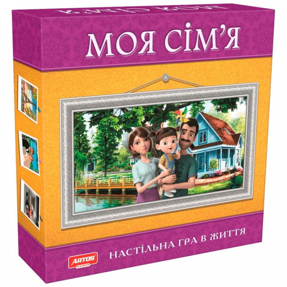 Настільна гра "Моя сім9;я" 0765ATS укр. мовою