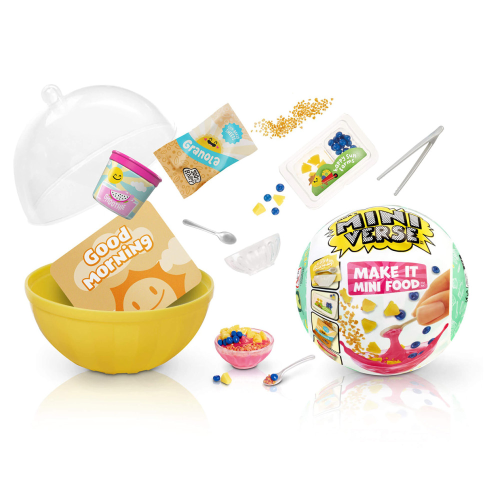 Ігровий набір для творчості "Створи кафе" MGA's Miniverse 505396 серії "Mini Food 3"