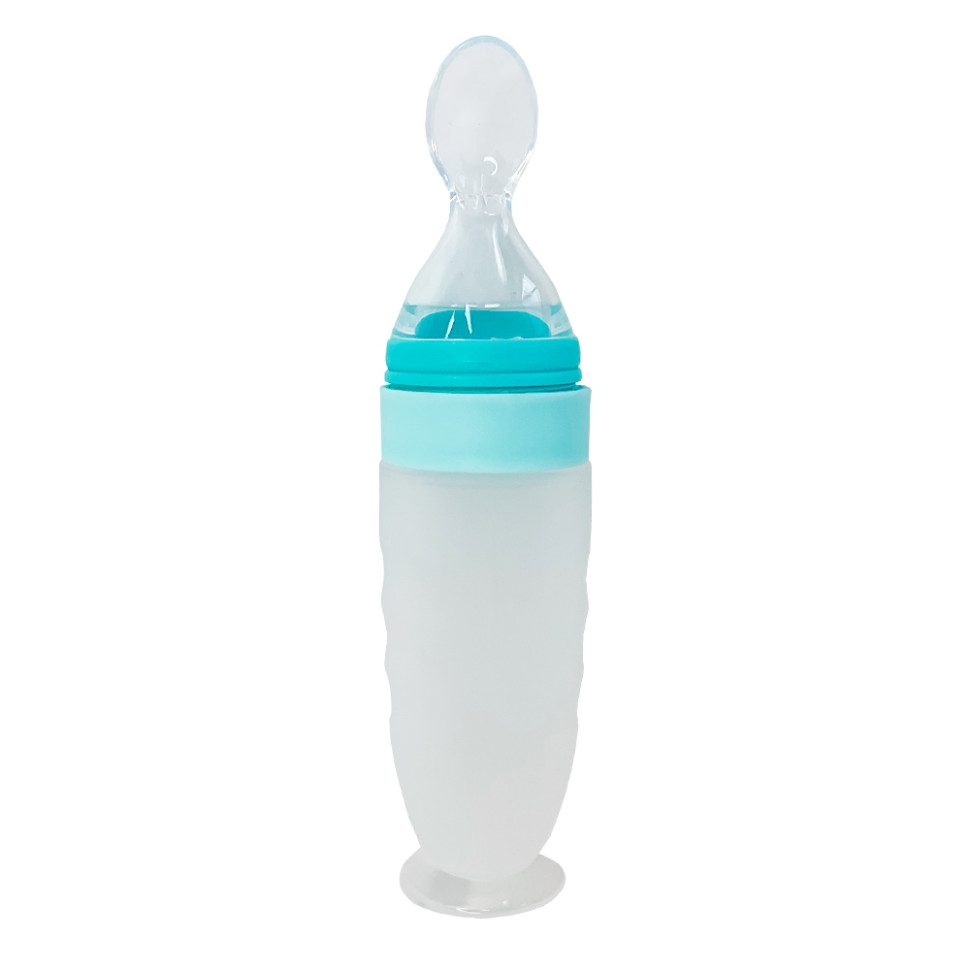 Силіконова ложка-контейнер MGZ-0108(Turquoise) об9;єм 90 грам