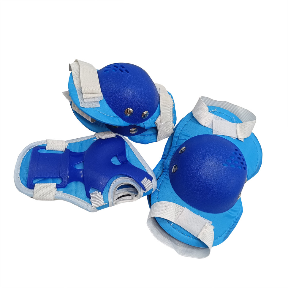 Комплект захисний дитячий MS 0032-2(Blue) наколінники, налокітники, зап9;ястя