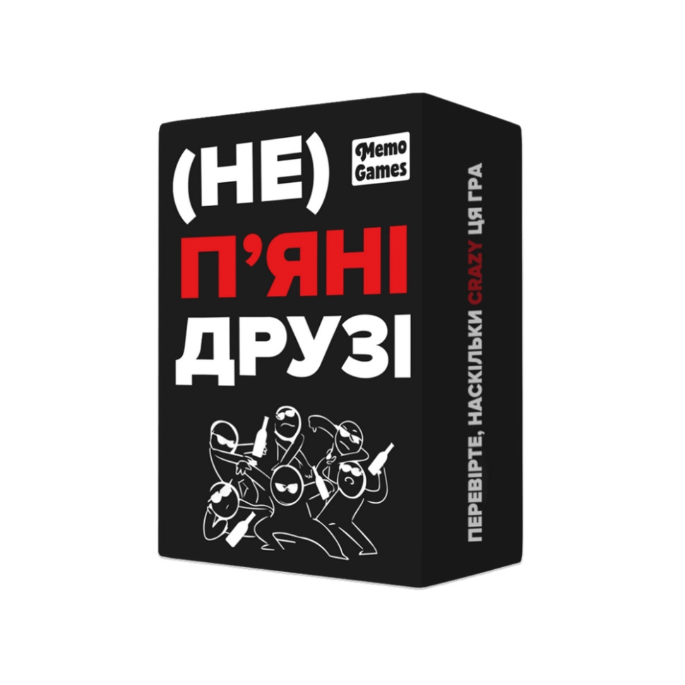 Настільна гра "(Не) п9;яні друзі" 0030MG 180 карточек