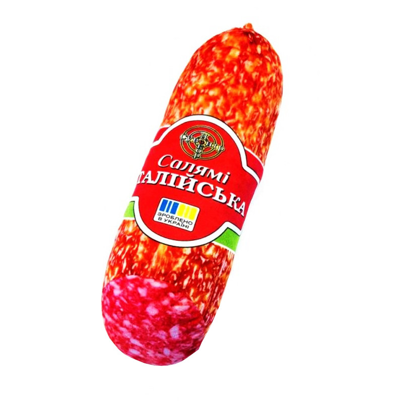 Дитяча м9;яка іграшка "Ковбаса Салямі" KOV-S-1, 48 см