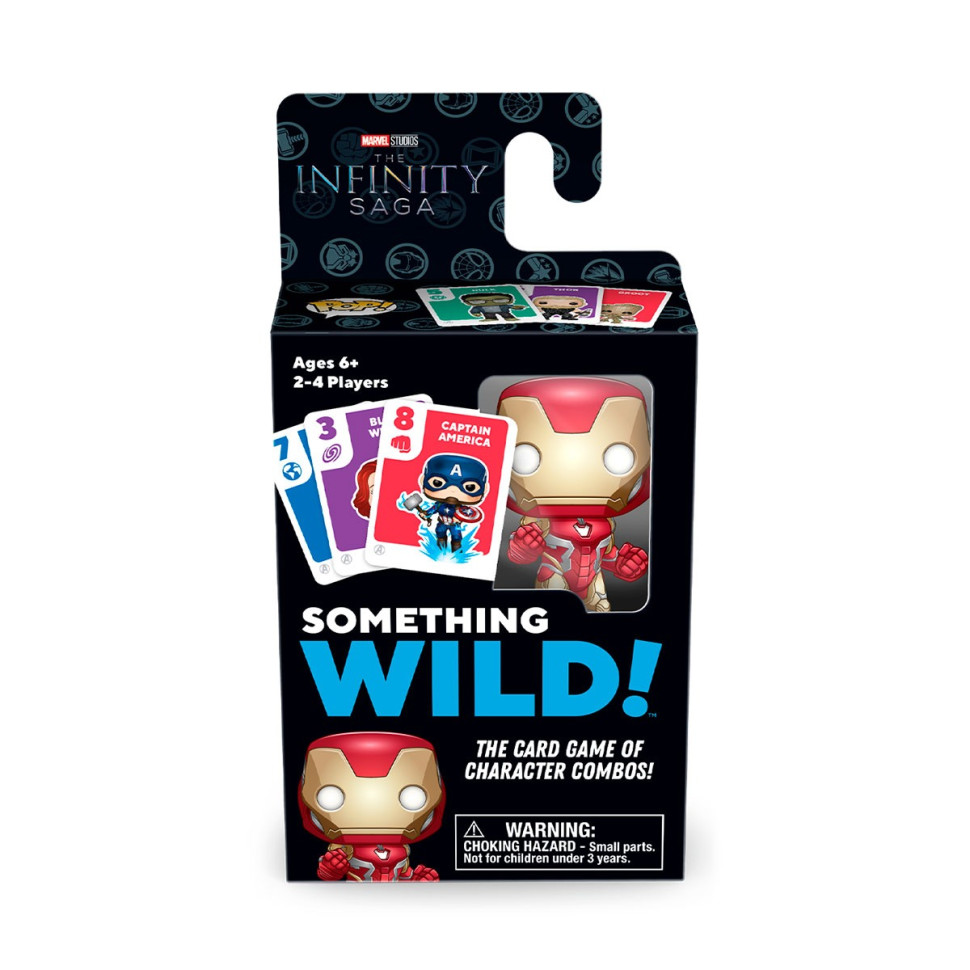 Карткова гра "Залізна людина" Something Wild Funko 60495 з фігуркою
